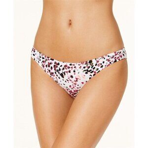 NWT Hula Honey XS Cheetah Swirl Strappy Cheeky Swim Bikini Bottoms #89378